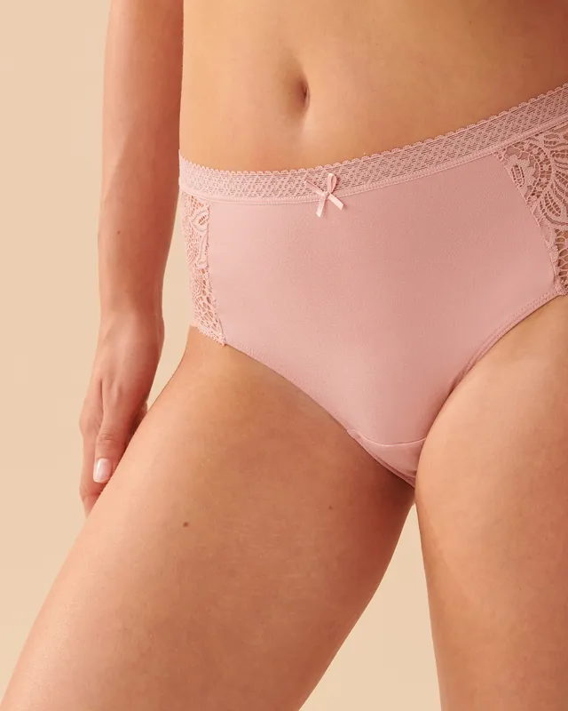 La Vie En Rose Super Soft Lace Detail Cheeky Panty