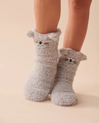 Mouse Sherpa Socks