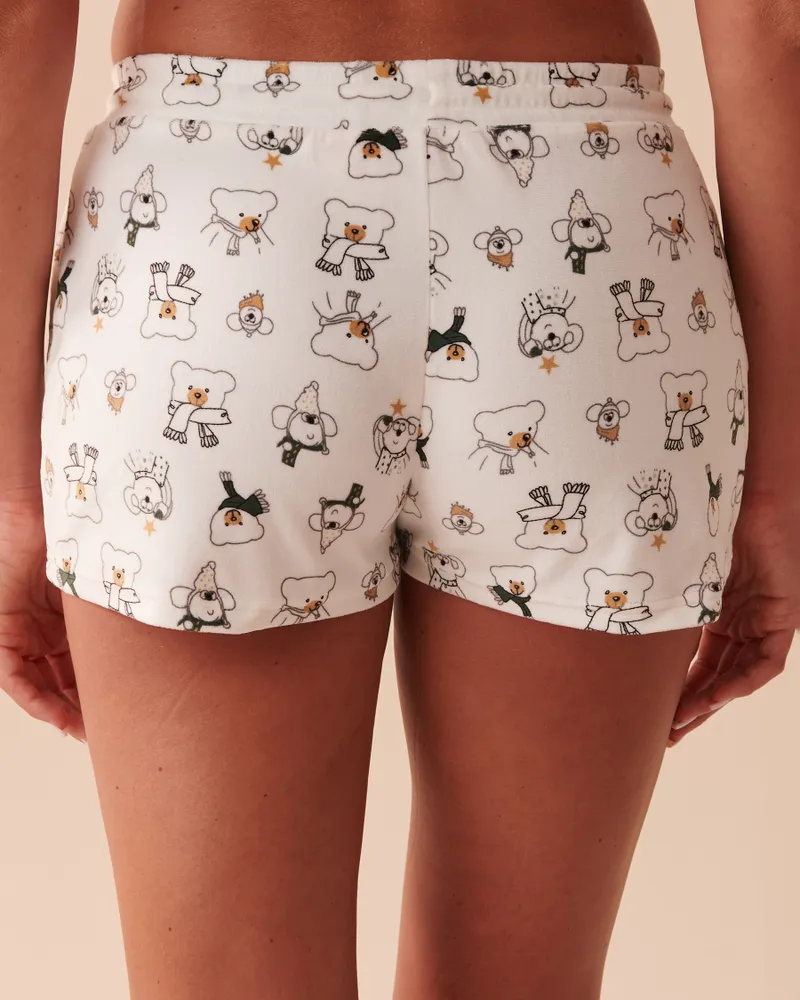 Luxury Velour Pajama Shorts
