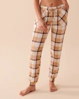 Recycled Fibers Fitted Pajama Pants