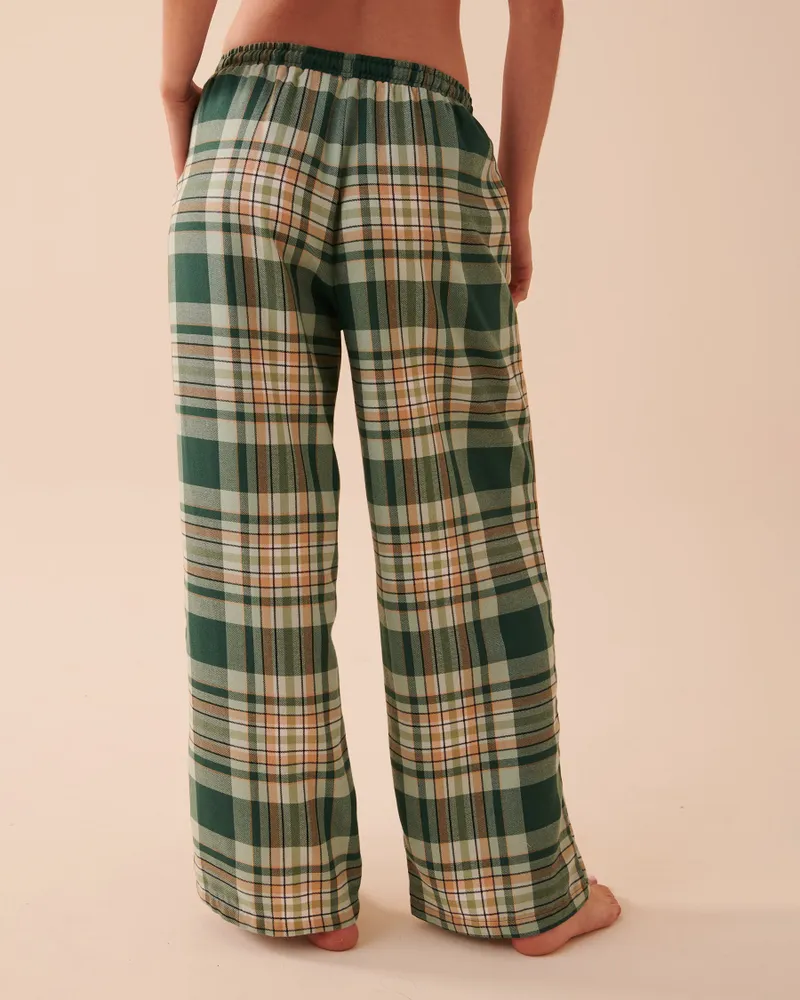 La Vie En Rose Plaid Pyjama Pants (XS)