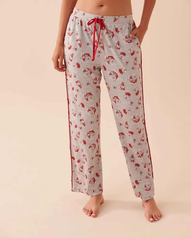 Pantalon de pyjama ultra doux à motif souris