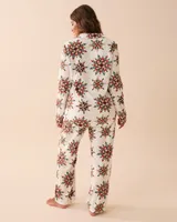 Snowflakes Micropolar PJ Set