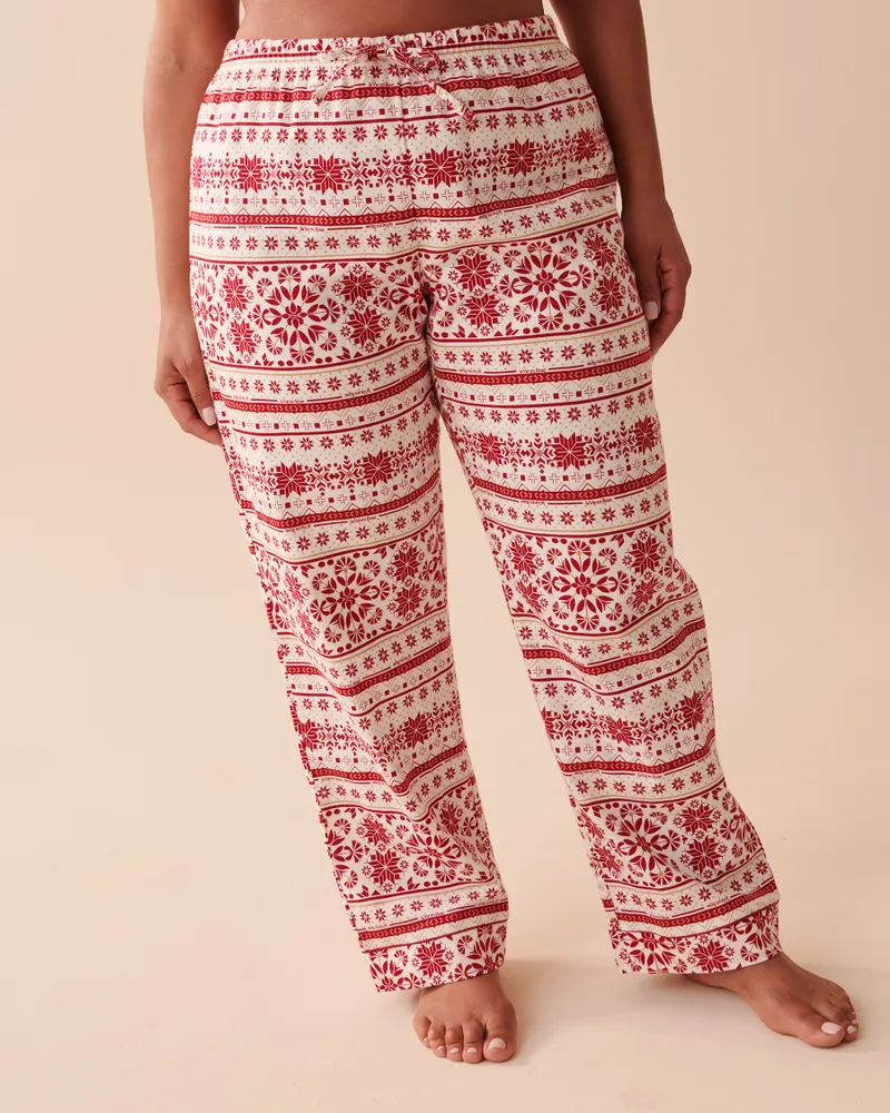 Fair Isle Flannel PJ Set