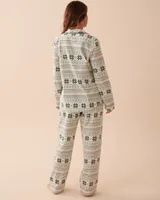 Fair Isle Flannel PJ Set