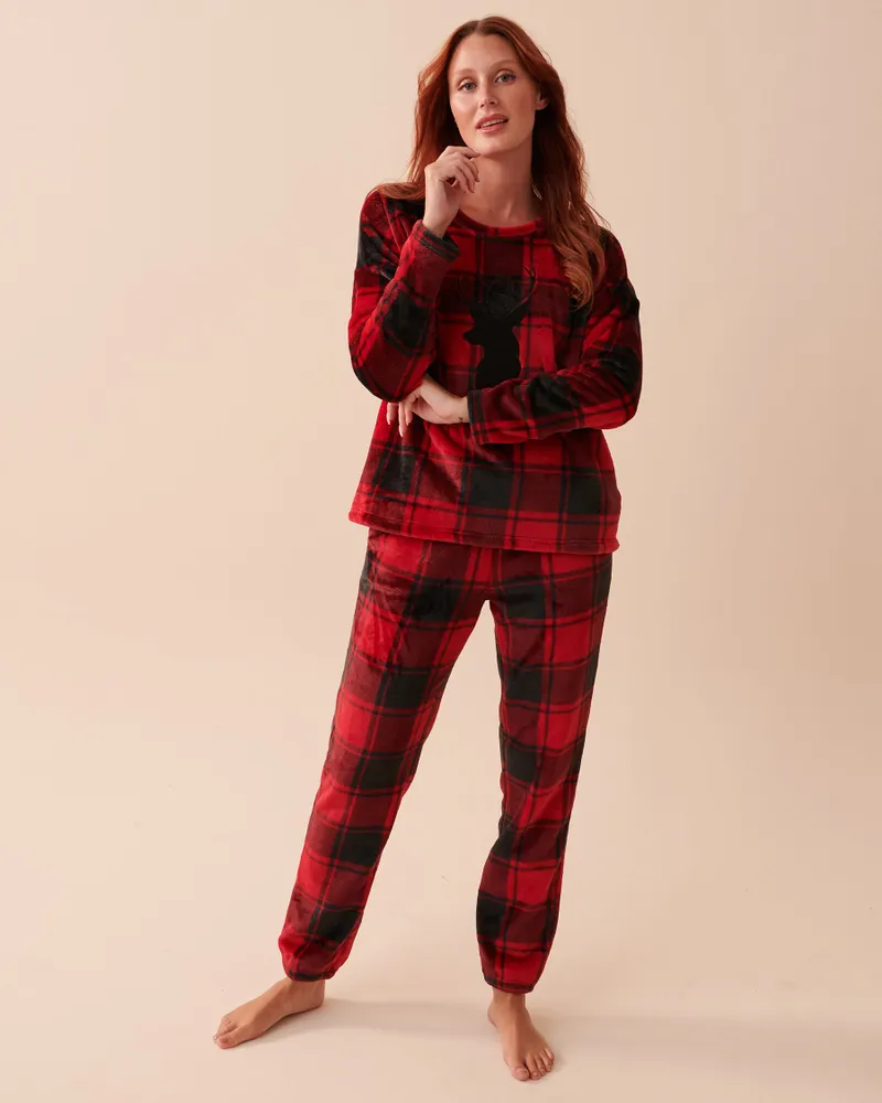 Buffalo Plaid Super Soft Jumpsuit