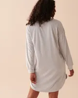 Luxury Velour Long Sleeve Sleepshirt