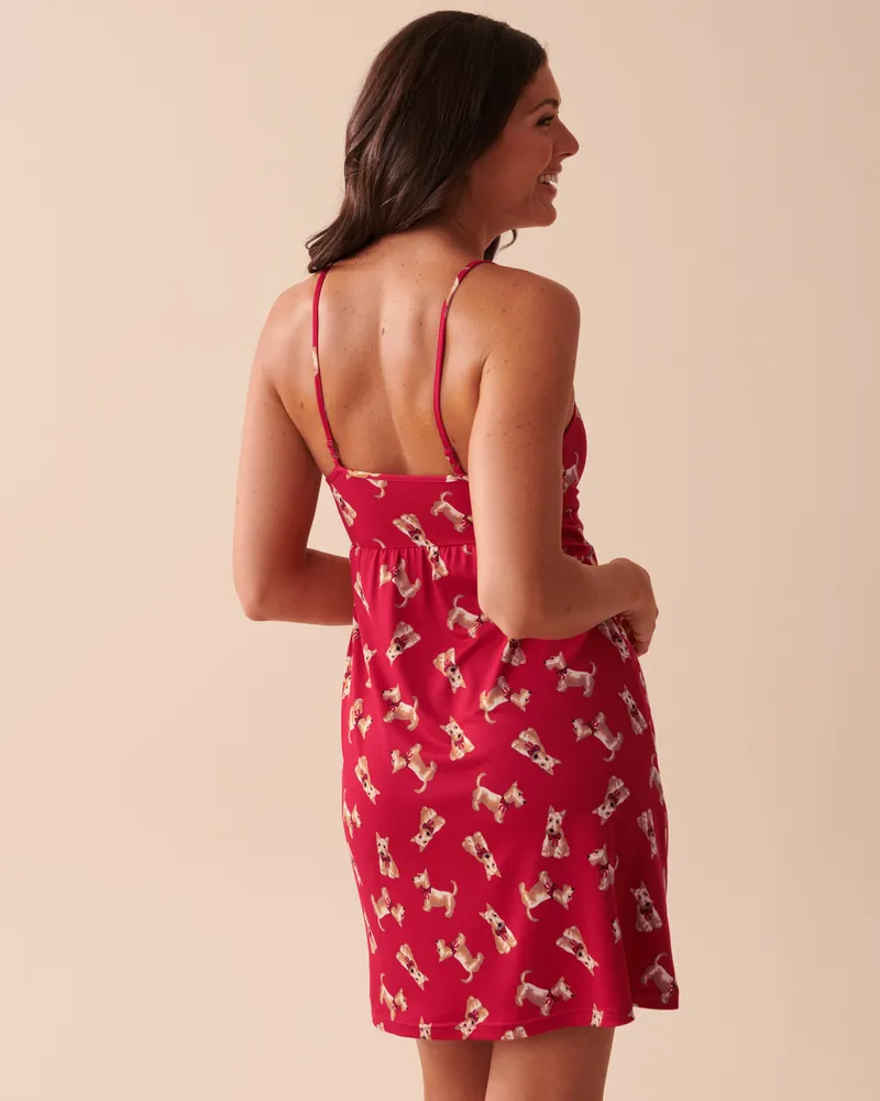 La Vie en Rose - Printed Cami PJ Set