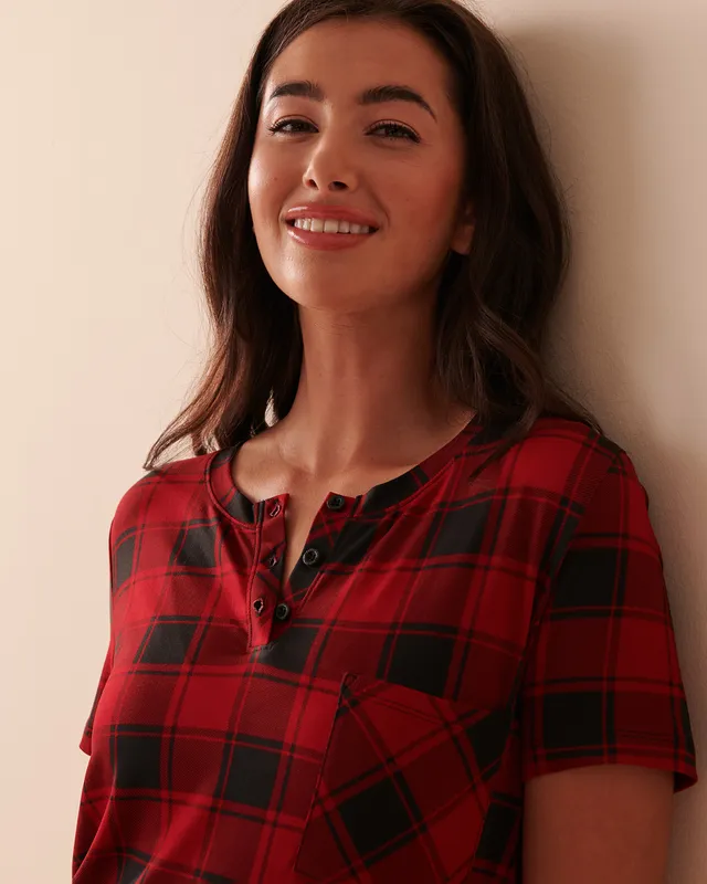 Buffalo Plaid Super Soft Jumpsuit