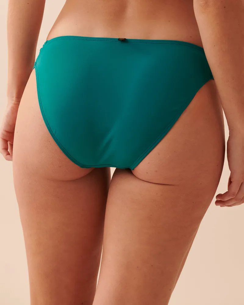 ARUBA Shirred Sides Bikini Bottom