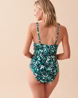 ARUBA Smocked Sides One-piece Swimsuit