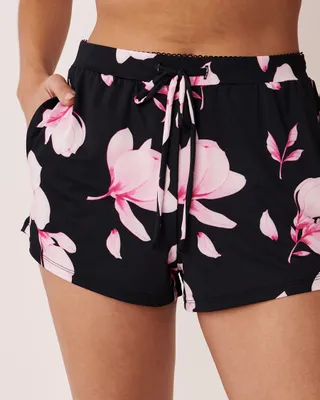Recycled Fibers Floral Shorts