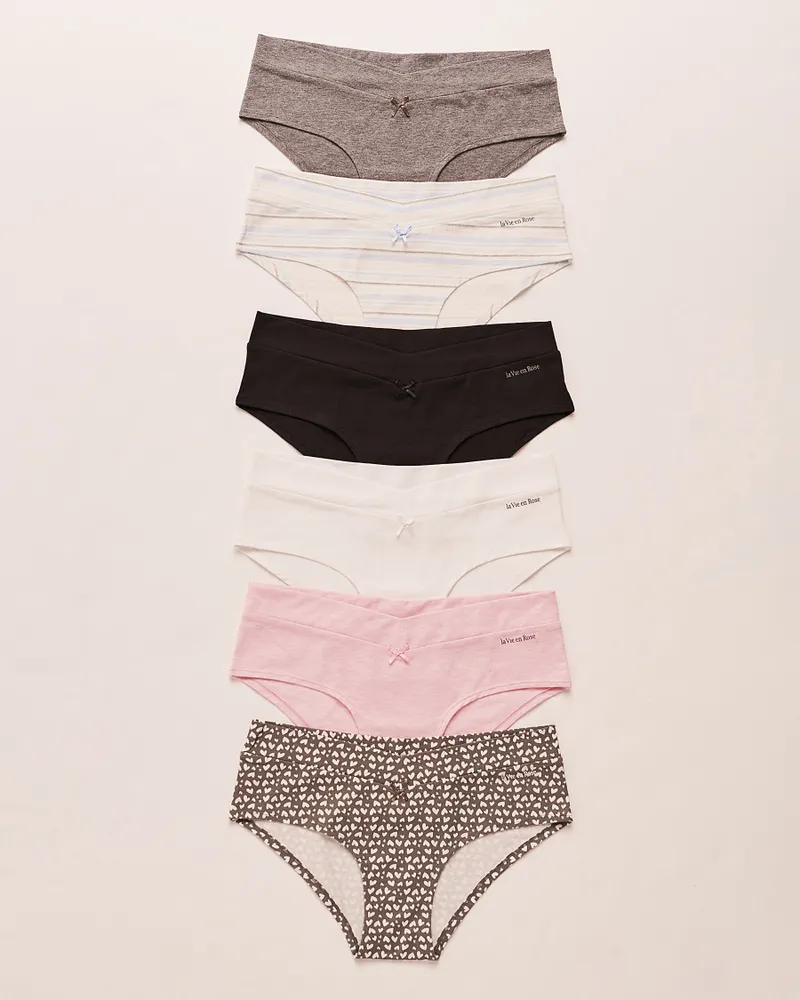 Lucky Brand Women's Underwear - 10 Pack Microfiber Thong Panties (S-XL) :  : Clothing, Shoes & Accessories