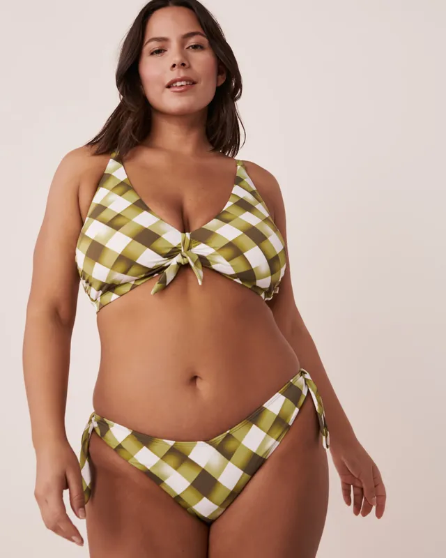 RETRO STRIPED Brazilian Bikini Bottom