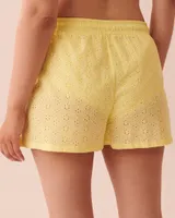 Eyelet Shorts