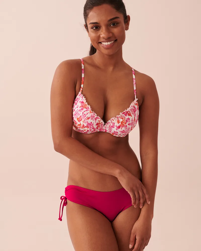 SOLID Recycled Fibers Tankini Top with Underwire