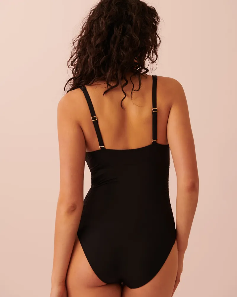 ABIGAIL Shirred Sides One-piece Swimsuit