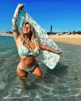 Bas de bikini côtés plissés ISLAND TROPIC