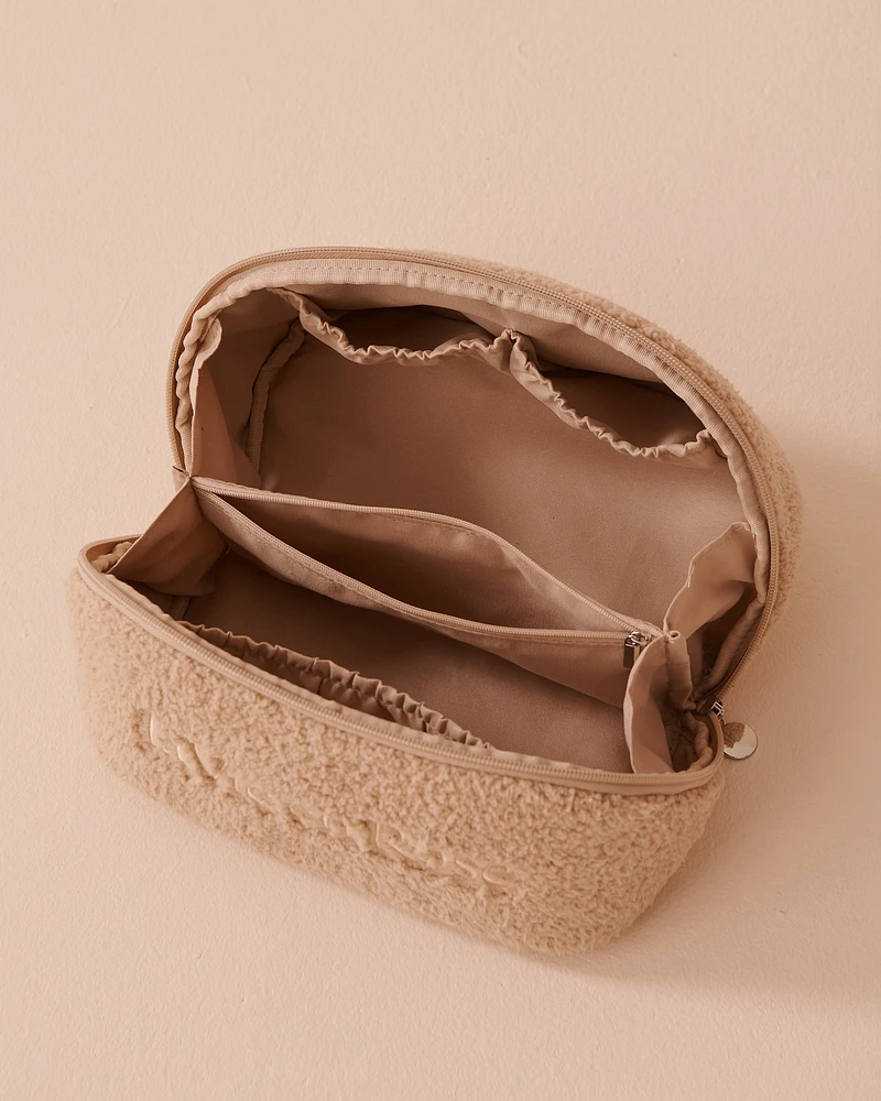 Sherpa Cosmetic Bag