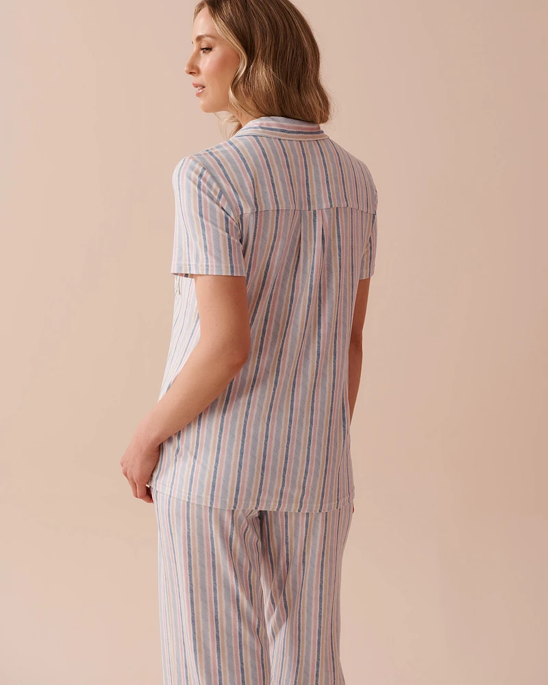 Soothing Stripes Super Soft Button-down Shirt