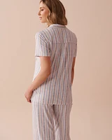 Soothing Stripes Super Soft Button-down Shirt