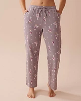 Goose Print Cozy Pants