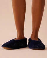 Faux Fur Slipper Socks