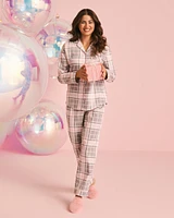 Plaid Flannel PJ Set