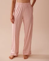 Jacquard Stripe Satin Pajama Set