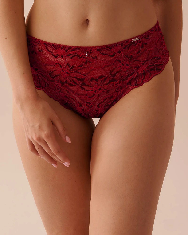 2-tone Lace High Waist Cheeky Panty