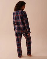 Plaid Flannel PJ Set