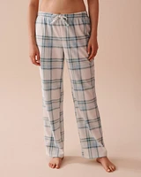 Plaid Micropolar PJ Set