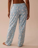 Winter Print Micropolar PJ Set