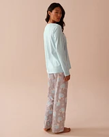 Mug Print Cotton PJ Set