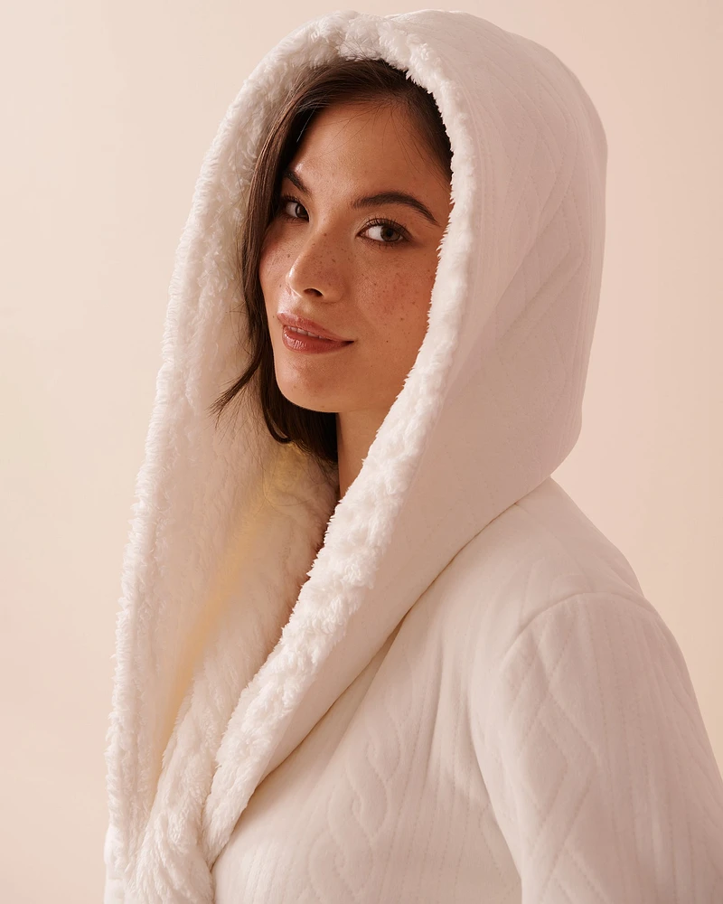 Luxurious Hooded Robe