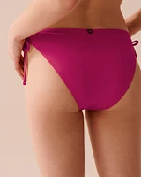 HOT PINK Side Tie Brazilian Bikini Bottom