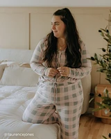 Pink Plaid Super Soft Pajama Pants