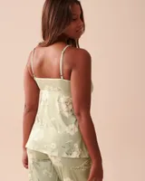 Recycled Fibers Floral Cami