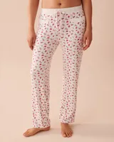 Recycled Fibers Floral Pajama Pants