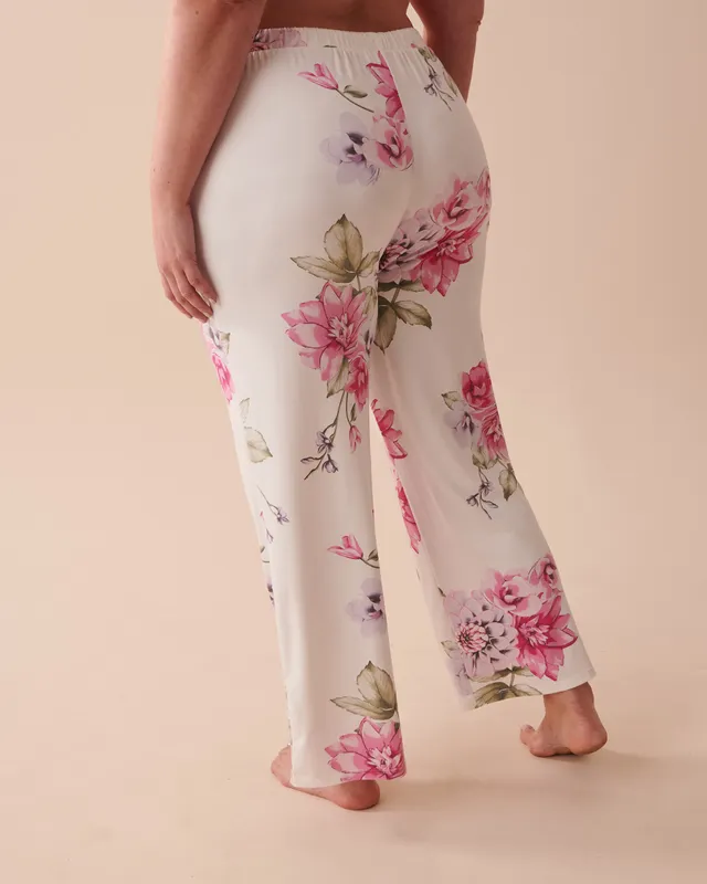La Vie en Rose Floral Super Soft Pajama Pants