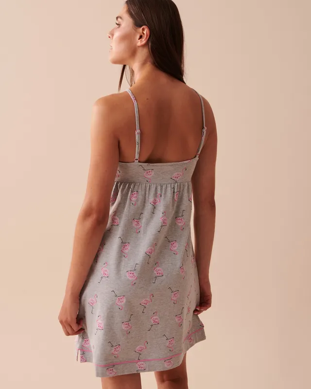Cotton Poplin Sketched Floral Pajama Top