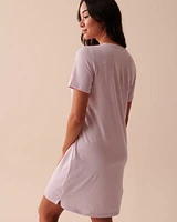 Cotton Short Sleeve Sleepshirt