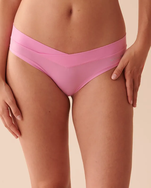 Buy La Vie En Rose Seamless Thong Panty Pink In Pink