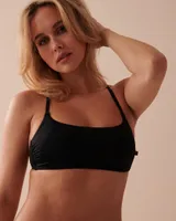 BLACK Bralette Bikini Top