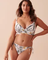 TROPICAL D Cup Plunge Bikini Top