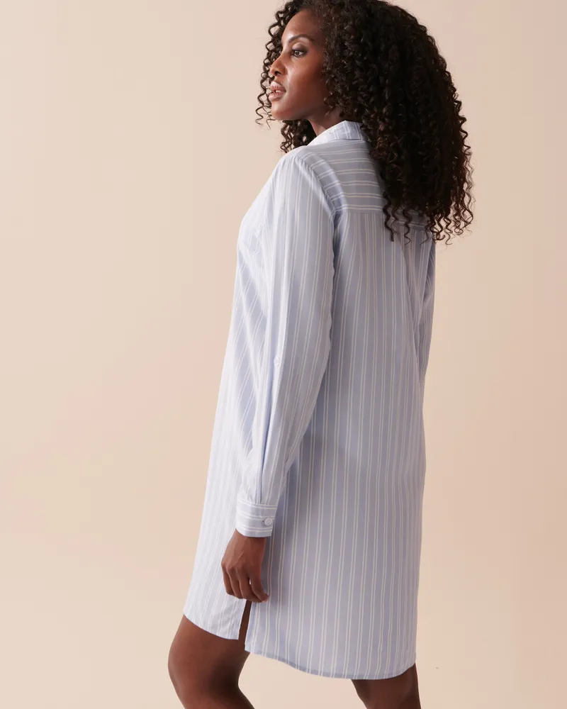 Long Button-down Tunic