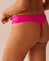 Light Absorbency Lace Detail Thong Period Panty