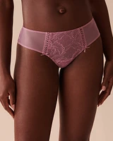 Lace and Mesh Cheeky Panty