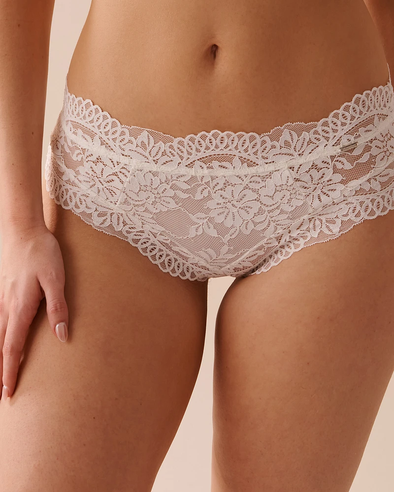 Lace and Back Details Cheeky Panty