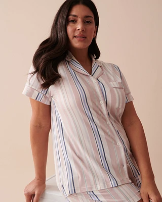 Pastel Stripes Super Soft Button-down Shirt